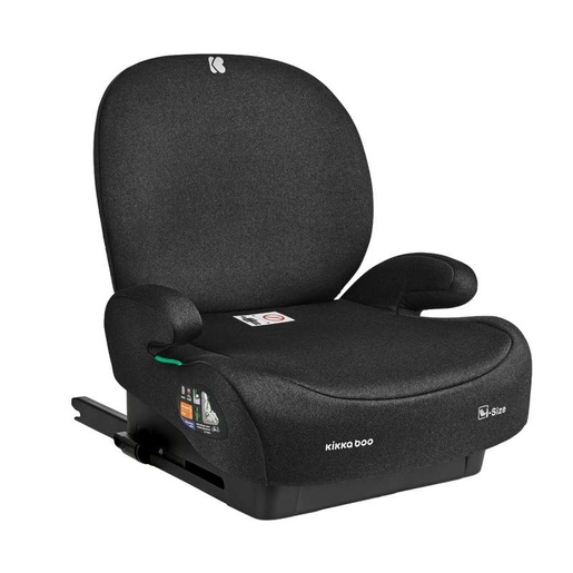 KIKKA BOO BOOSTER SJEDIŠTE 125-150 cm i-BOOST i-SIZE BLACK