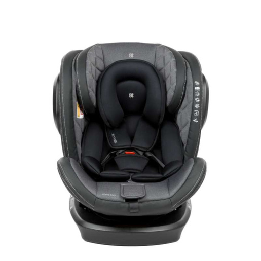 KIKKA BOO AUTO SJEDIŠTE 0-1-2-3 (0-36KG) STARK ISOFIX DARK GREY