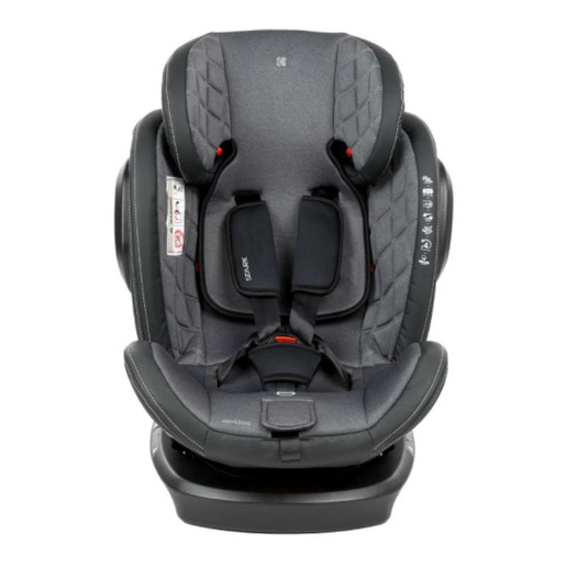 KIKKA BOO AUTO SJEDIŠTE 0-1-2-3 (0-36KG) STARK ISOFIX DARK GREY