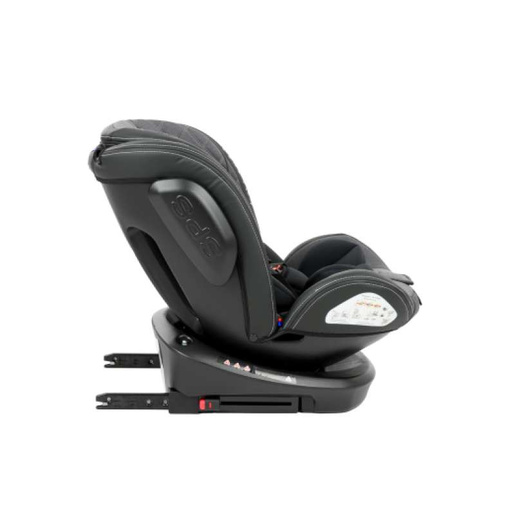 KIKKA BOO AUTO SJEDIŠTE 0-1-2-3 (0-36KG) STARK ISOFIX DARK GREY