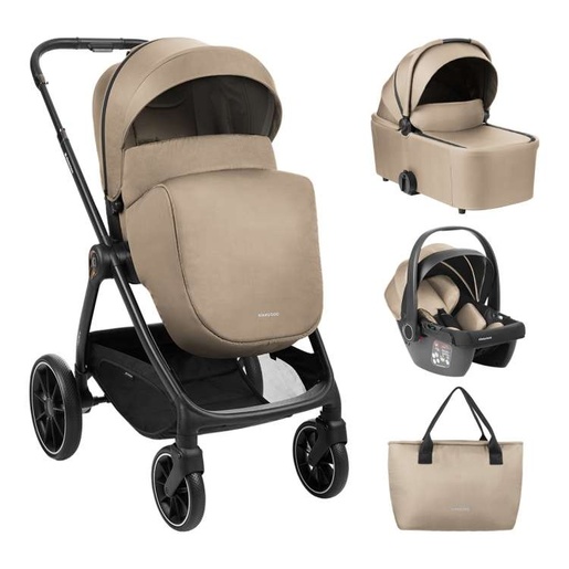 KIKKA BOO KOLICA ZA BEBE MODENA 3U1 BEIGE
