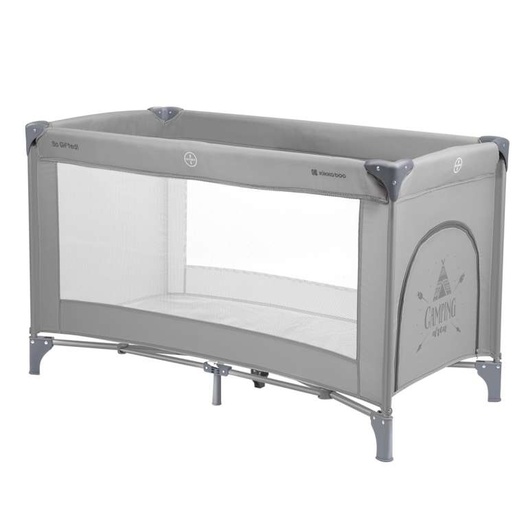 KIKKA BOO PRENOSIVI KREVETAC JEDAN NIVO SO GIFTED GREY