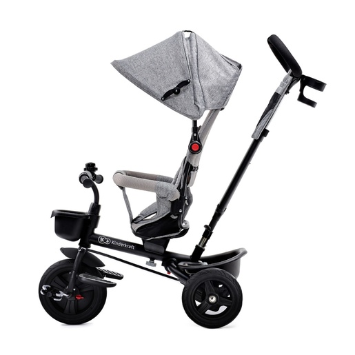 KINDERKRAFT TRICIKL AVEO 2U1 GREY