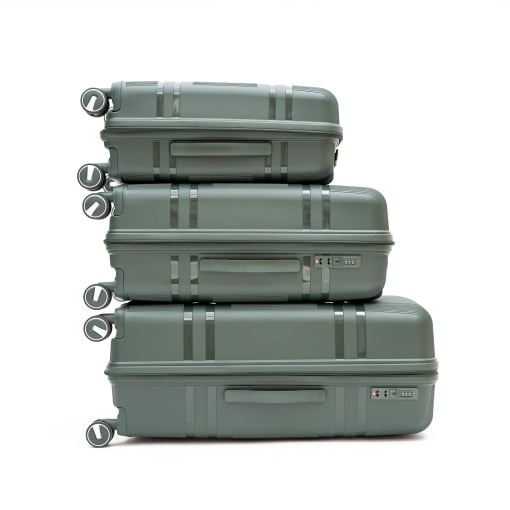 SET KOFERA VOYAGE 3/1 GREEN