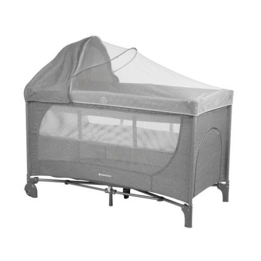 KIKKA BOO PRENOSIVI KREVETAC 2 NIVOA MEDLEY PLUS GREY