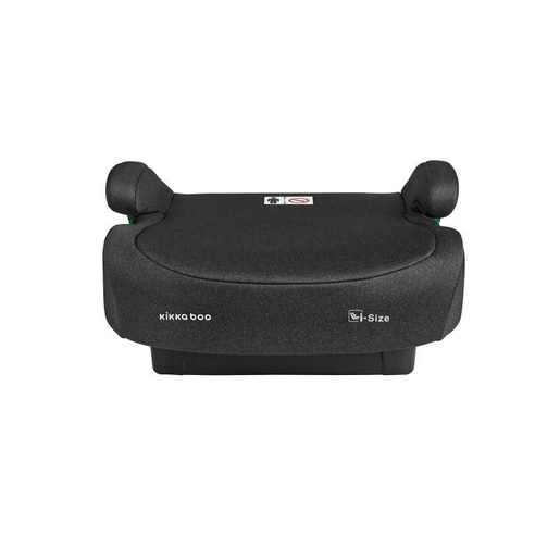 KIKKA BOO BOOSTER 125-150 cm I-Tip I-SIZE BLACK