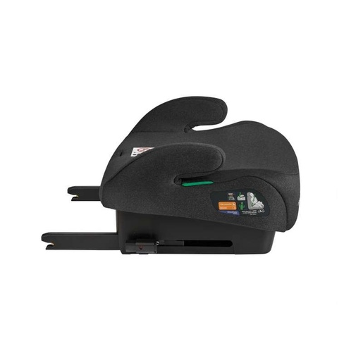 KIKKA BOO BOOSTER 125-150 cm I-Tip I-SIZE BLACK