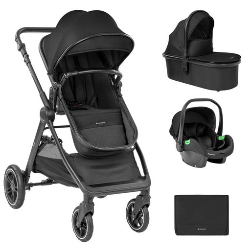 KIKKA BOO KOLICA ZA BEBE AVA 3U1 BLACK