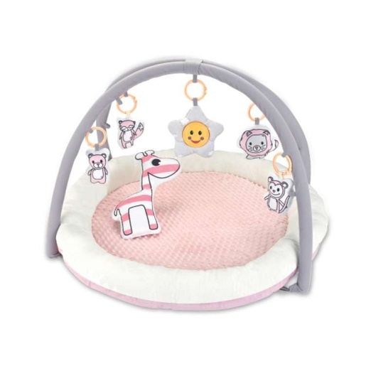 KIKKA BOO PODLOGA ZA IGRU SA JASTUCIMA SOFT TOUCH GIRAFFE