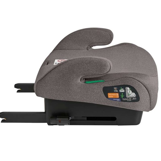 KIKKA BOO BOOSTER 125-150 cm I-Tip I-SIZE BROWN