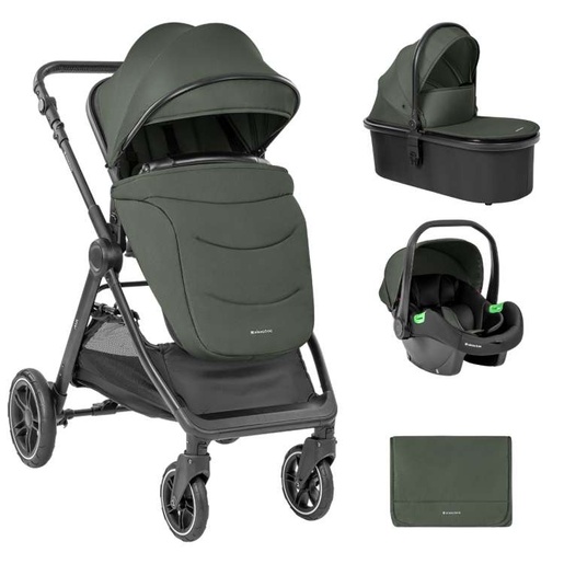 KIKKA BOO KOLICA ZA BEBE AVA 3U1 ARMY GREEN