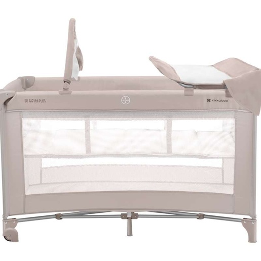 KIKKA BOO PRENOSIVI KREVETAC NA DVA NIVOA SO GIFTED PLUS BEIGE