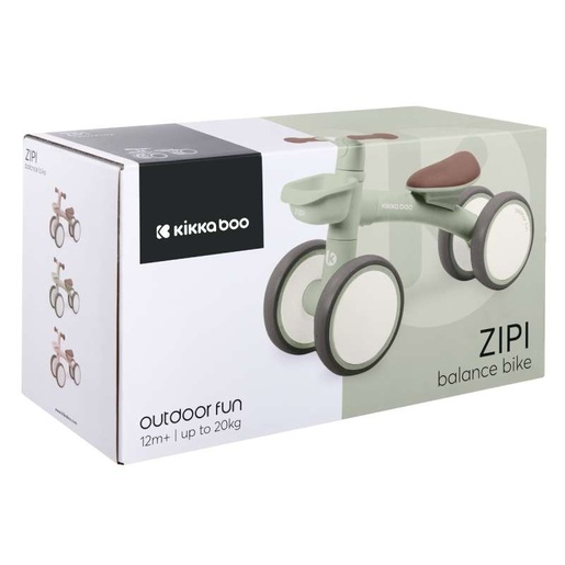 KIKKA BOO GURALICA RIDE-ON ZIPI MINT