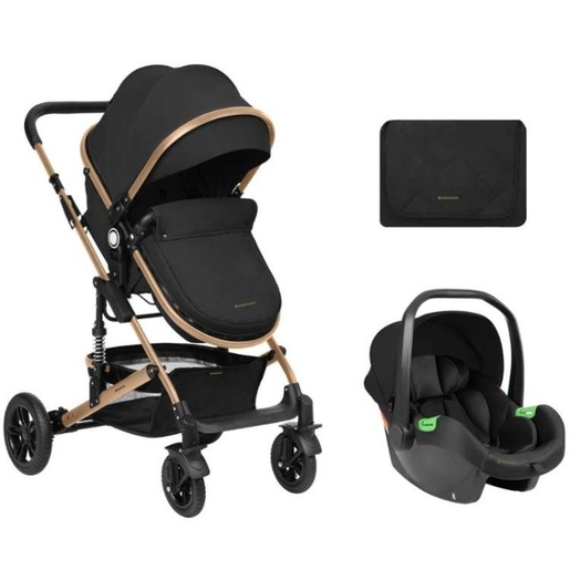 KIKKA BOO KOLICA ZA BEBE AMAIA 3U1 ALL BLACK