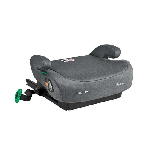 KIKKA BOO BOOSTER 125-150 cm I-Tip I-SIZE DARK GREY
