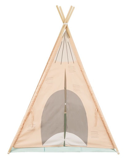 Kikka Boo drveni teepee podloga za igru Orange House