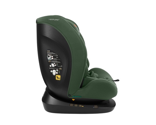Kikka Boo autosjedište 40-150 cm i-Explore 2 i-SIZE Army Green