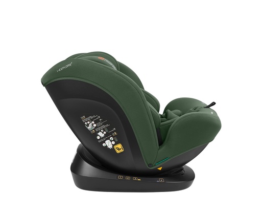 Kikka Boo autosjedište 40-150 cm i-Explore 2 i-SIZE Army Green