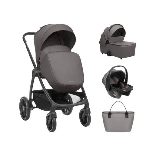 KIKKA BOO KOLICA ZA BEBE MODENA 3U1 GREY