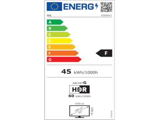TCL 43S5K QLED TV 43" full HD, Android smart, Colorful Quantum Crystal, slim dizajn (bez okvira)