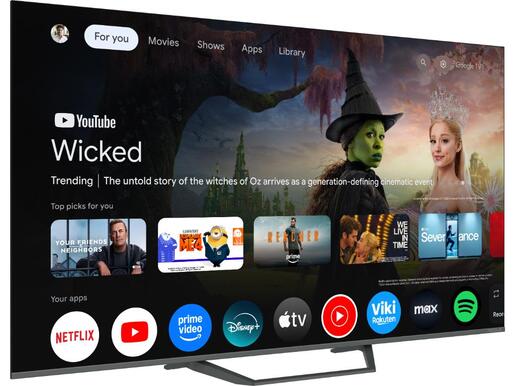 Tesla Q65E655GUS QLED TV 65" ultra HD, Google TV smart, frameless, DVB-T2/C/S2