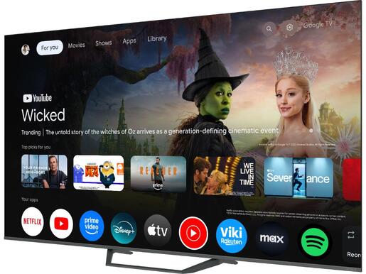 Tesla Q75E655GUS QLED TV 75" ultra HD, Google TV smart, frameless, DVB-T2/C/S2