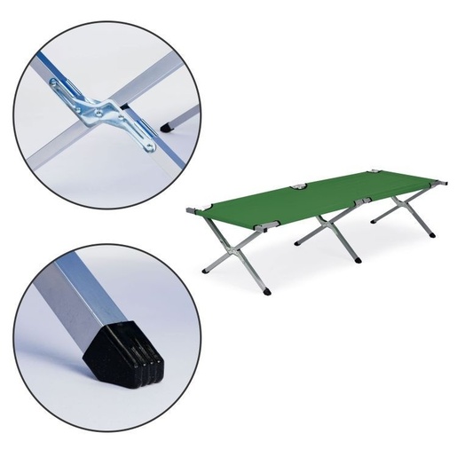 Sklopivi krevet za kampovanje green
