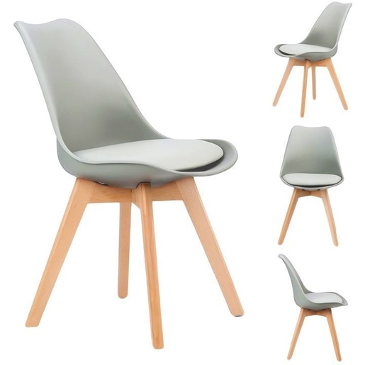 Trepezarijske stolice set 4 kom Filipo light grey