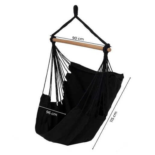 LJULJAŠKA ZA TERASU BRAZIL - CRNA