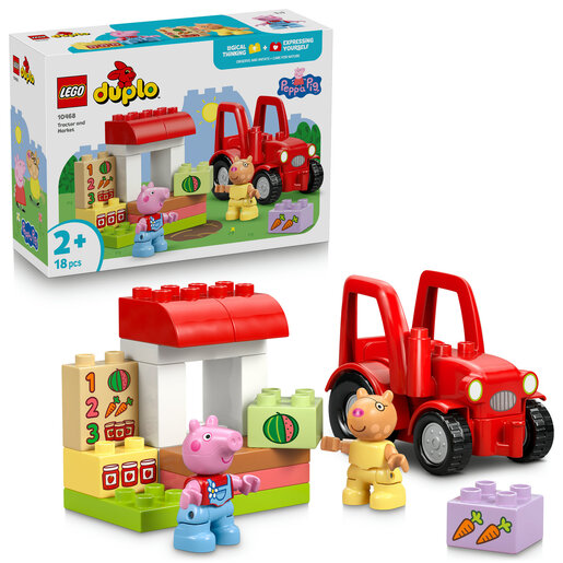 LEGO® DUPLO® Traktor i tržnica 10468