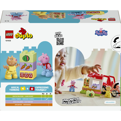 LEGO® DUPLO® Traktor i tržnica 10468