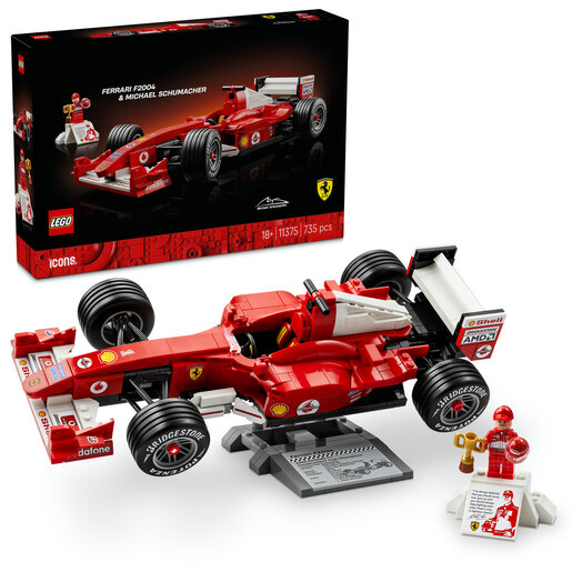 LEGO® Icons Ferrari F2004 i Michael Schumacher 11375
