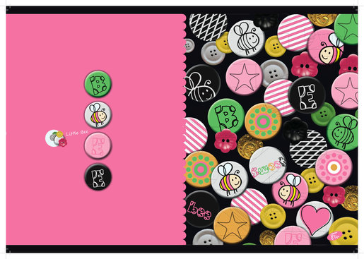 SVESKA A4 MP KARO ELISA LITTLE BEE BC474 52L