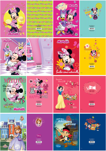 SVESKA A4 MP LIN. DISNEY BC364 52L