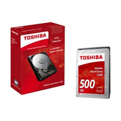 HDD NOT TOS 500GB SATA, L200 RETAIL KIT