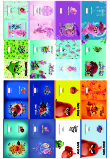 SVESKA A4 MP CISTA ANGRY BIRDS BC958 52L