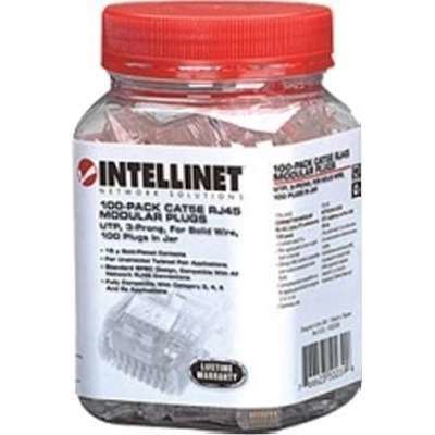 LAN konektor, RJ45 Cat.5e, UTP, pakiranje 100kom., za solid kabel