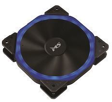 VENTILATOR ZA KUĆIŠTE MS PC WIND RING LED plavi