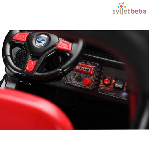 Jeep Raptor, auto na akumulator, Crni