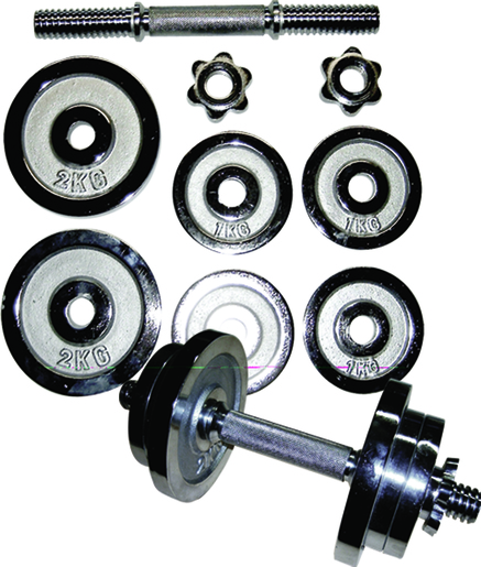 Capriolo set tegova 10 kg niklovani 291300