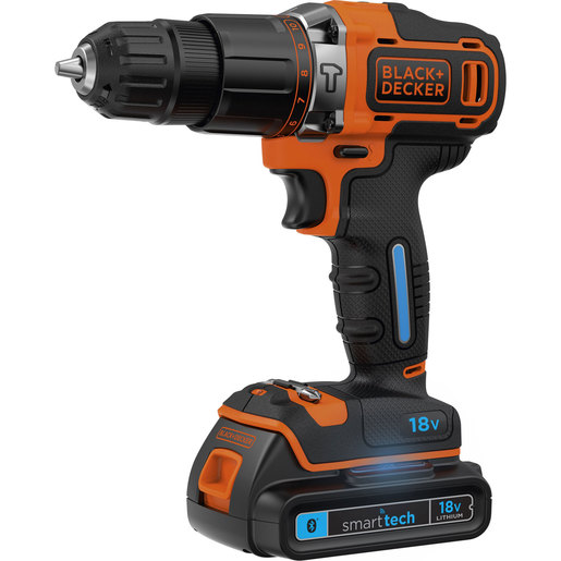 Black & Decker akumulatorska udarna bušilica/odvijač 18v smartTech