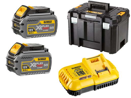 DeWalt XR FLEXVOLT 54V XR potopna testera  + 2 baterije 54V + T-STAK VI kofer