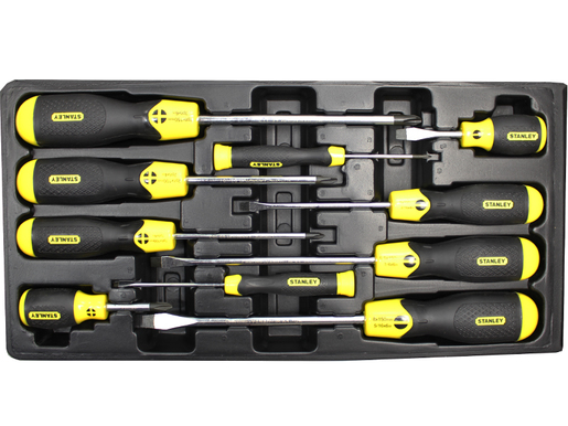 Stanley 10 - dijelni set izvijača Cushion Grip Ph