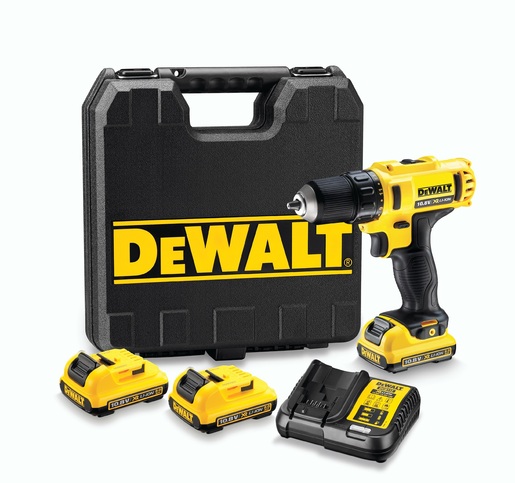 DeWalt XR DCD710D3  akumulatorska bušilica-odvijač/3 akumulatora