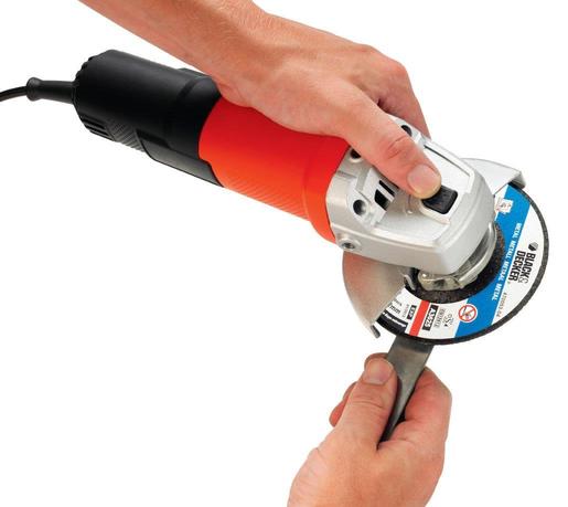 Black & Decker ugaona brusilica 750 W 125 mm