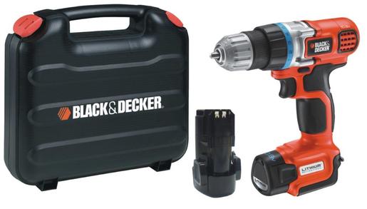 Black & Decker aku bušilica / odvijač 10,8 V 1,3 Ah Li-ion