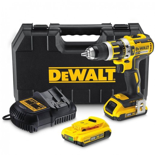 DeWalt akumulatorska xr udarna bušilica/odvijač 18 V, 2.0 Ah - BRUSHLESS motor