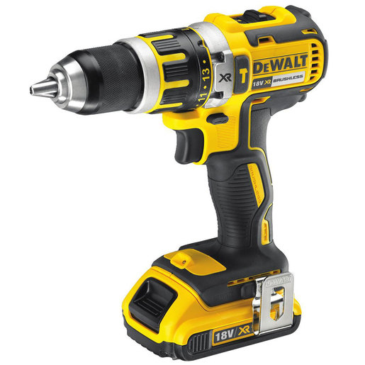 DeWalt akumulatorska xr udarna bušilica/odvijač 18 V, 2.0 Ah - BRUSHLESS motor