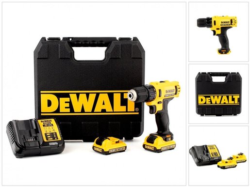 DEWALT akumulatorska bušilica 10,8 V - 2 akumulatora, punjač, kofer - DCD710D2
