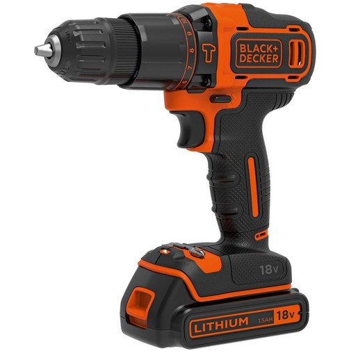 BLACK & DECKER set akumulatorska udarna bušilica i ubodna pila 18V - BCK22S1S